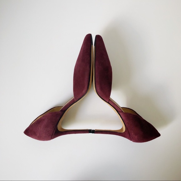 Vince Paulette Suede D’Orsay Pump - Picture 7 of 8